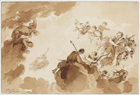 TvB T 515
<br/>
Aurora verdrijft de duisternis
<br/>
<em>Wit, Jacob de (1695-1754)</em>